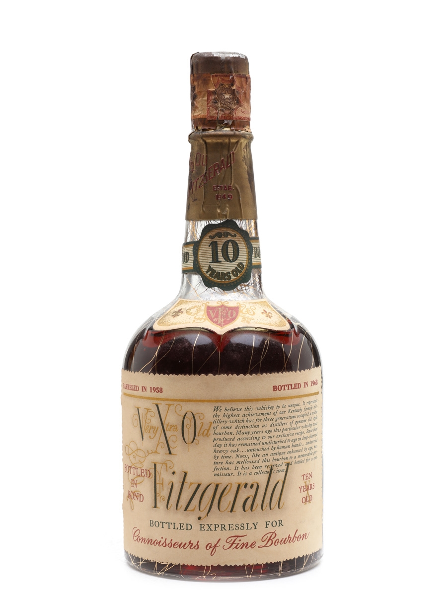 Very Old Fitzgerald 10 Year Old 1958 Stitzel-Weller - Bottled 1968 75.7cl / 45%