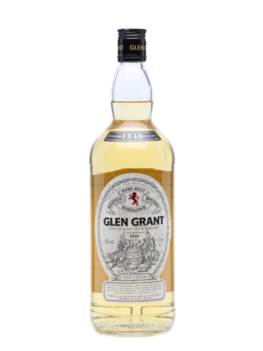 Glen Grant Bottled 1980s 1 Litre