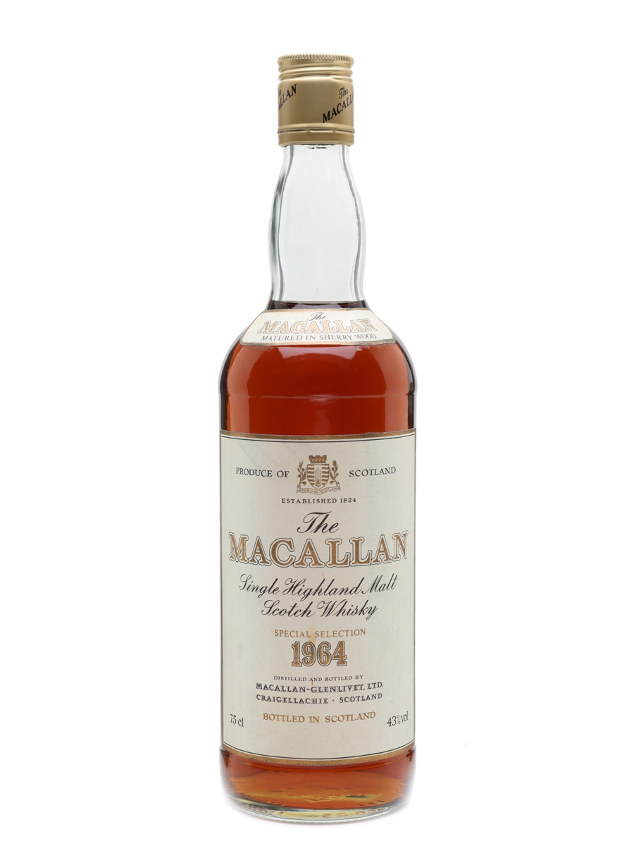 Macallan 1964 Bottled 1980s 75cl / 43%