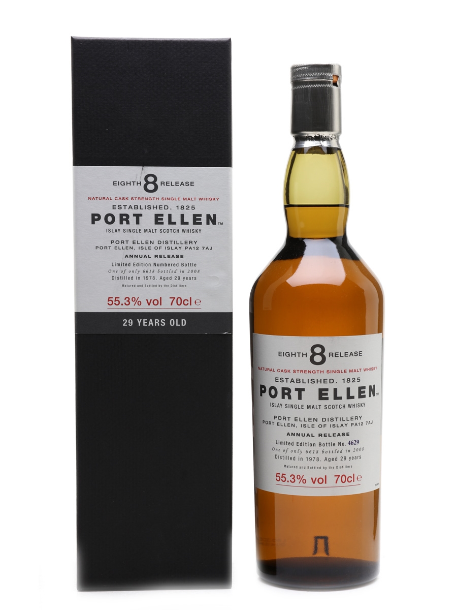 Port Ellen 1978 - 8th Release 29 Year Old 70cl / 55.3%