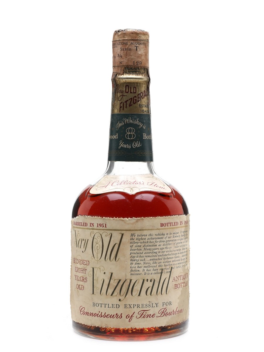 Very Old Fitzgerald 8 Year Old 1951 Lot 29337 Whisky.Auction