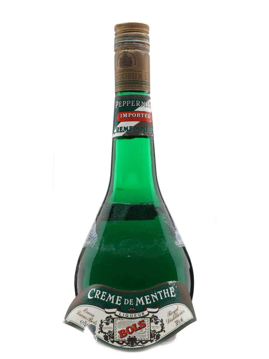 Bols Creme De Menthe Bottled 1980s 75cl / 30%