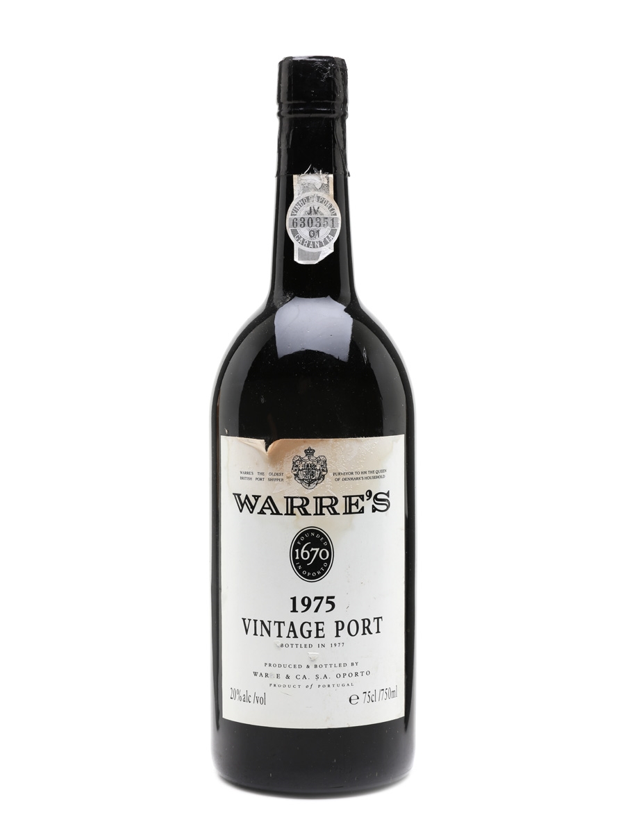 Warre's 1975 Vintage Port Bottled 1977 75cl / 20%