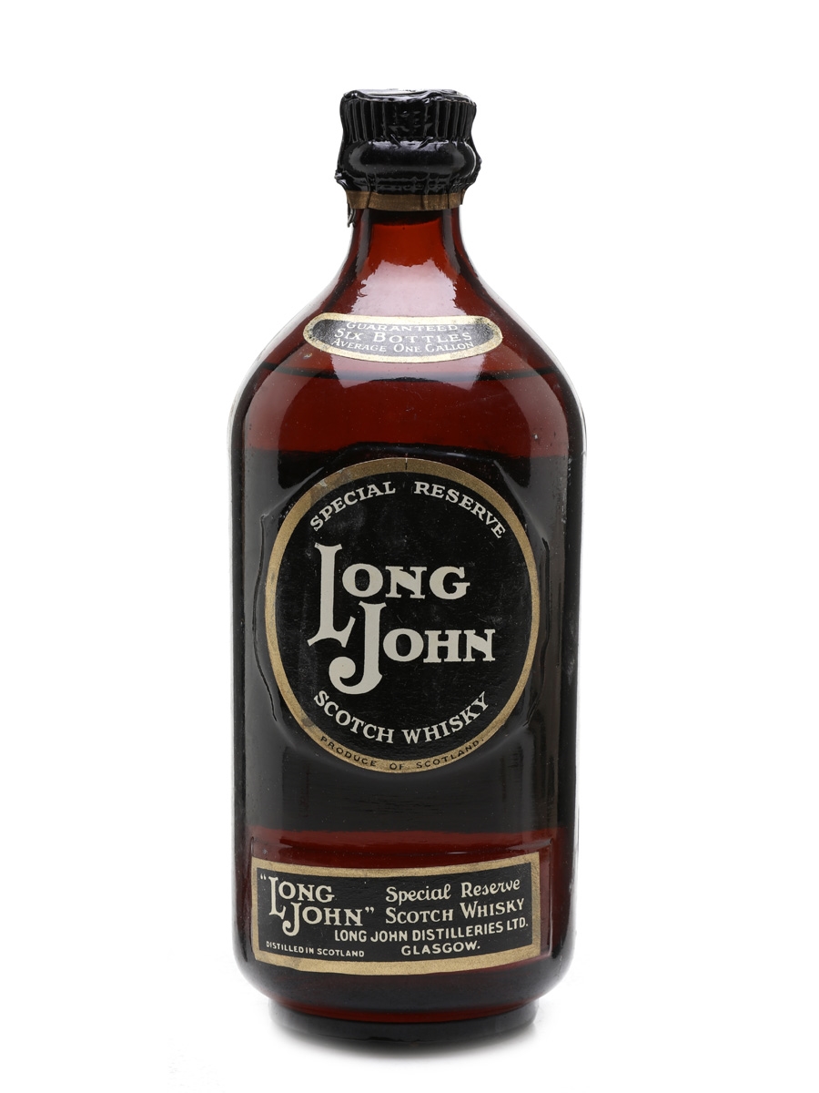 Long John Bottled Late 1940s-1950s 75cl / 43%