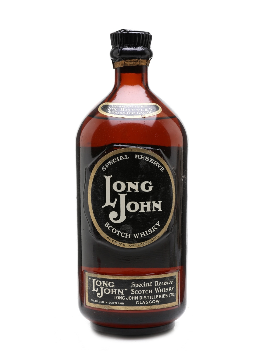 Long John Bottled Late 1930s-1940s 75cl / 43%