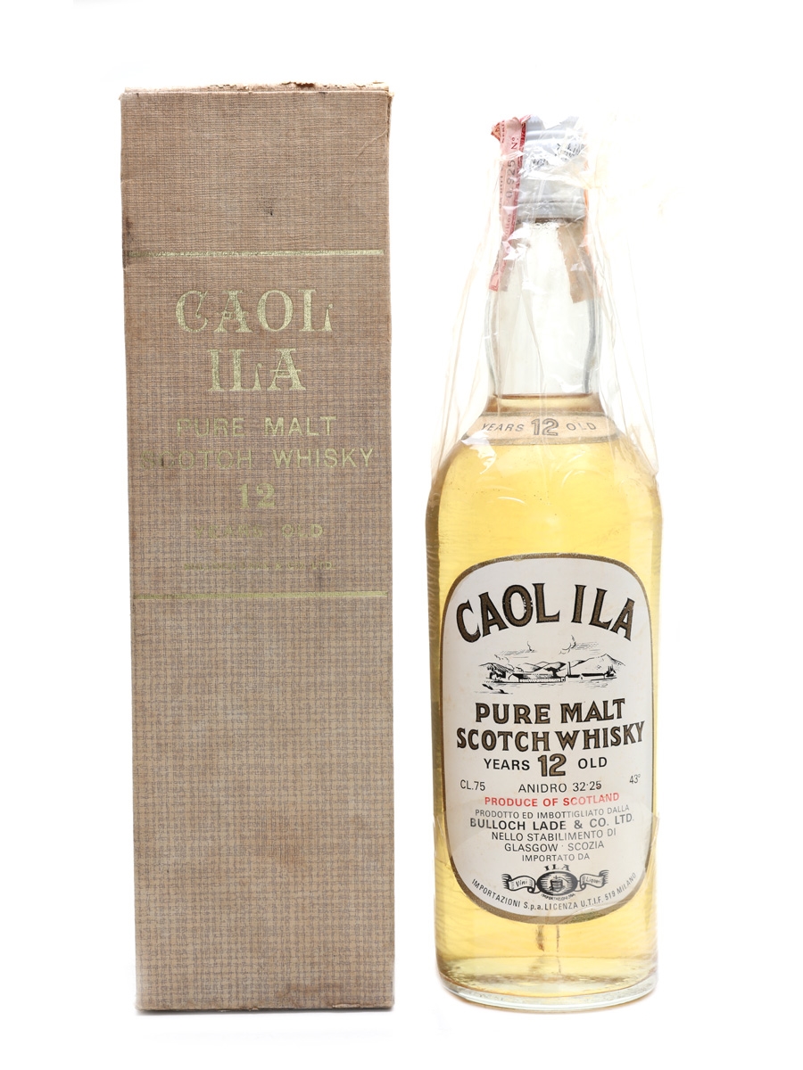 Caol Ila 12 Year Old Bulloch Lade Lot Buy Sell Spirits Online