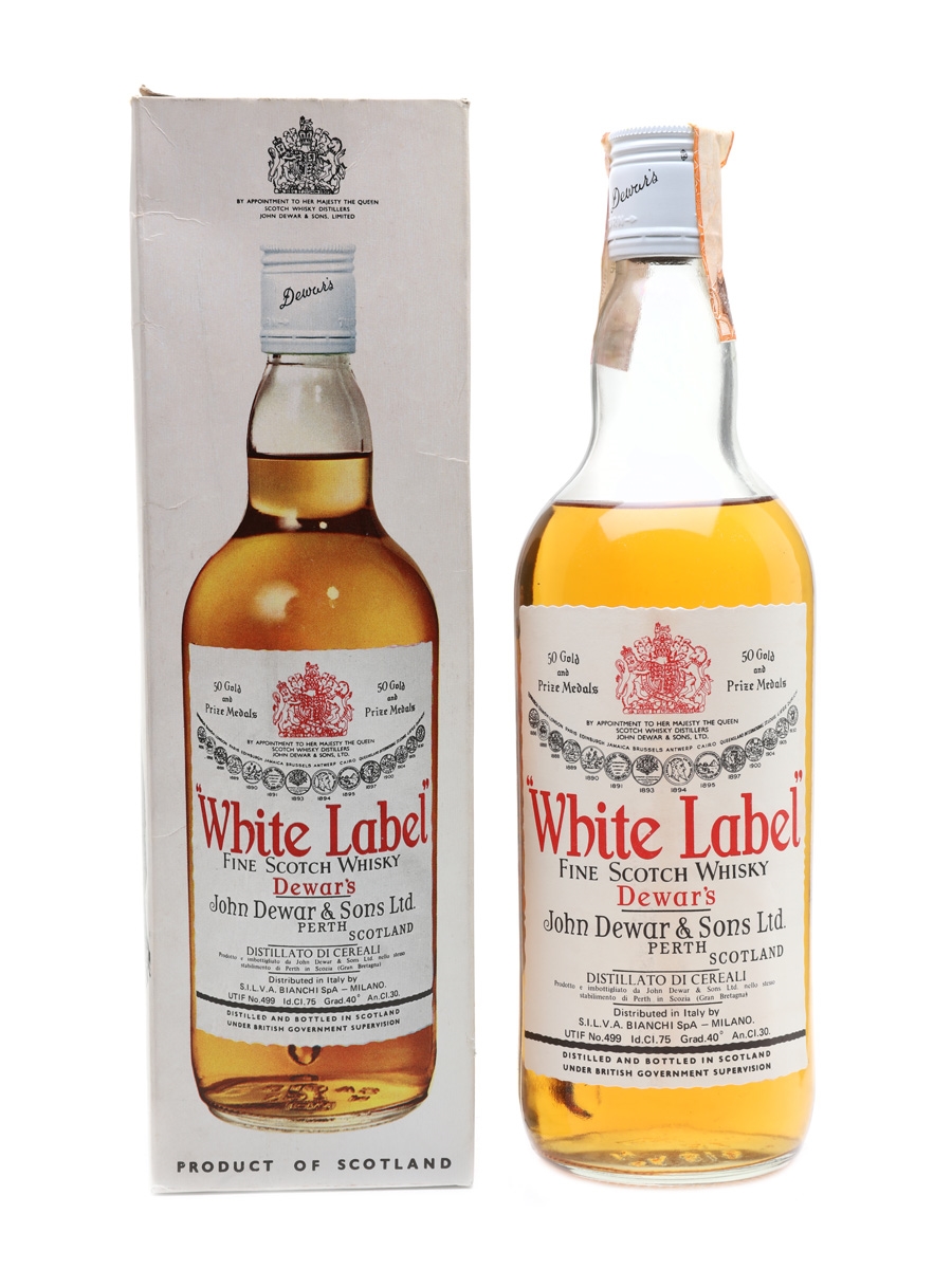 Dewar's White Label Bottled 1970s 75cl / 40%