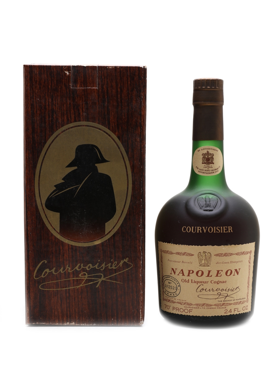 Courvoisier Napoleon Bottled 1960s - Numbered Bottle 68cl / 40%