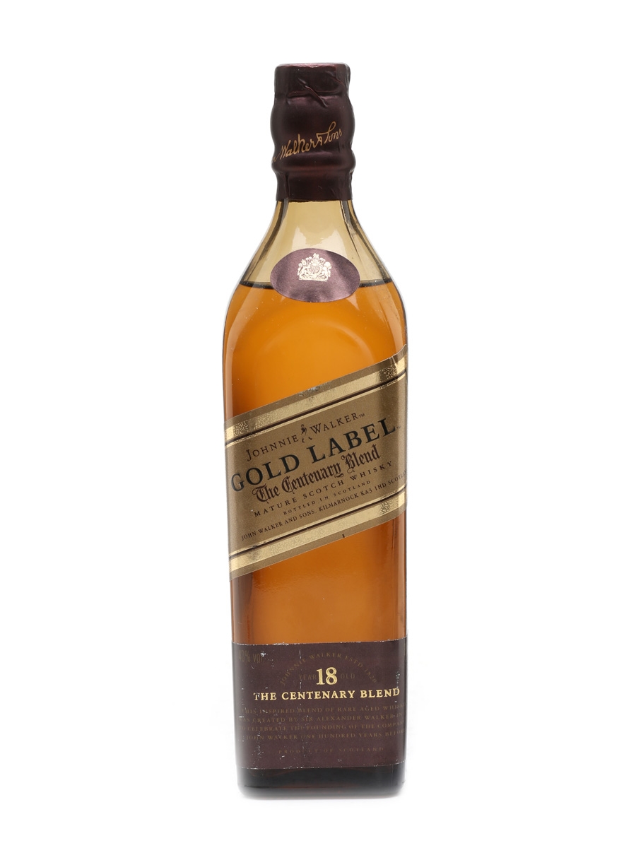 Johnnie walker gold label the centenary blend 18 years price
