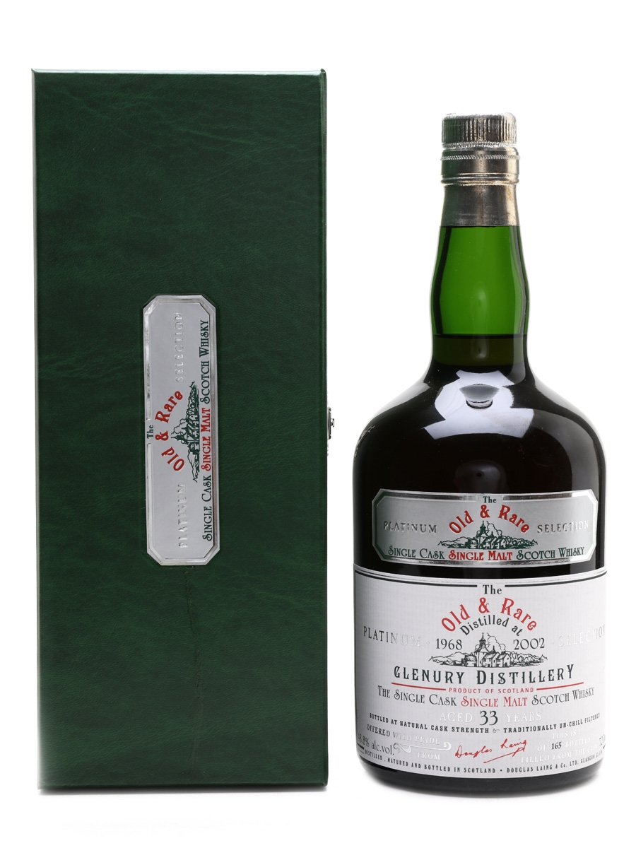 Glenury 1968 33 Year Old Old & Rare Platinum Selection 70cl / 48.8%