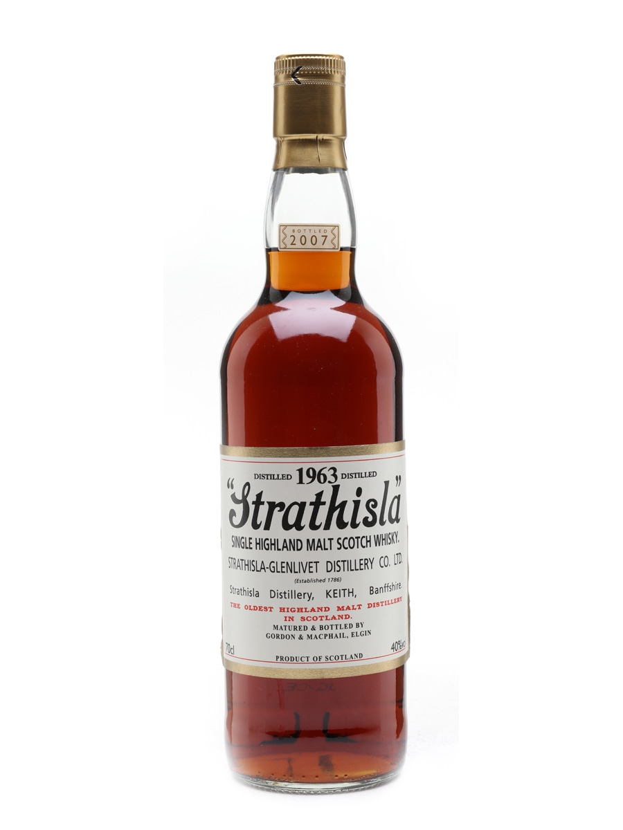 Strathisla 1963 Bottled 2007 - Gordon & MacPhail 70cl / 40%