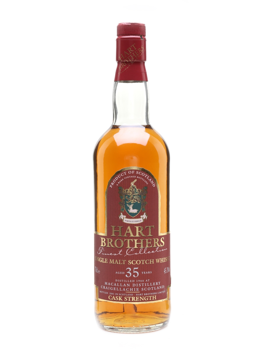 Macallan 1966 35 Year Old Bottled 2001 - Hart Brothers 70cl / 45.1%