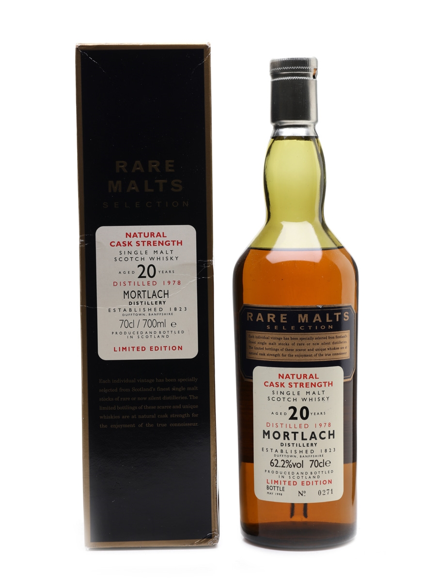 Mortlach 1978 20 Year Old Bottled 1998 - Rare Malts Selection 70cl / 62.2%