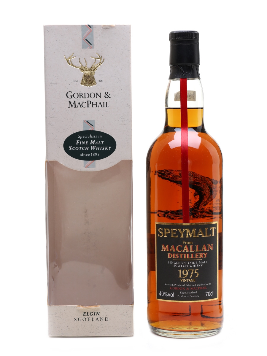 Macallan 1975 Speymalt Bottled 2001 - Gordon & MacPhail 70cl / 40%