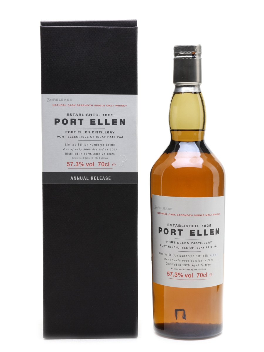 Port Ellen 1979 – 3rd Release 24 Year Old 70cl / 57.3%