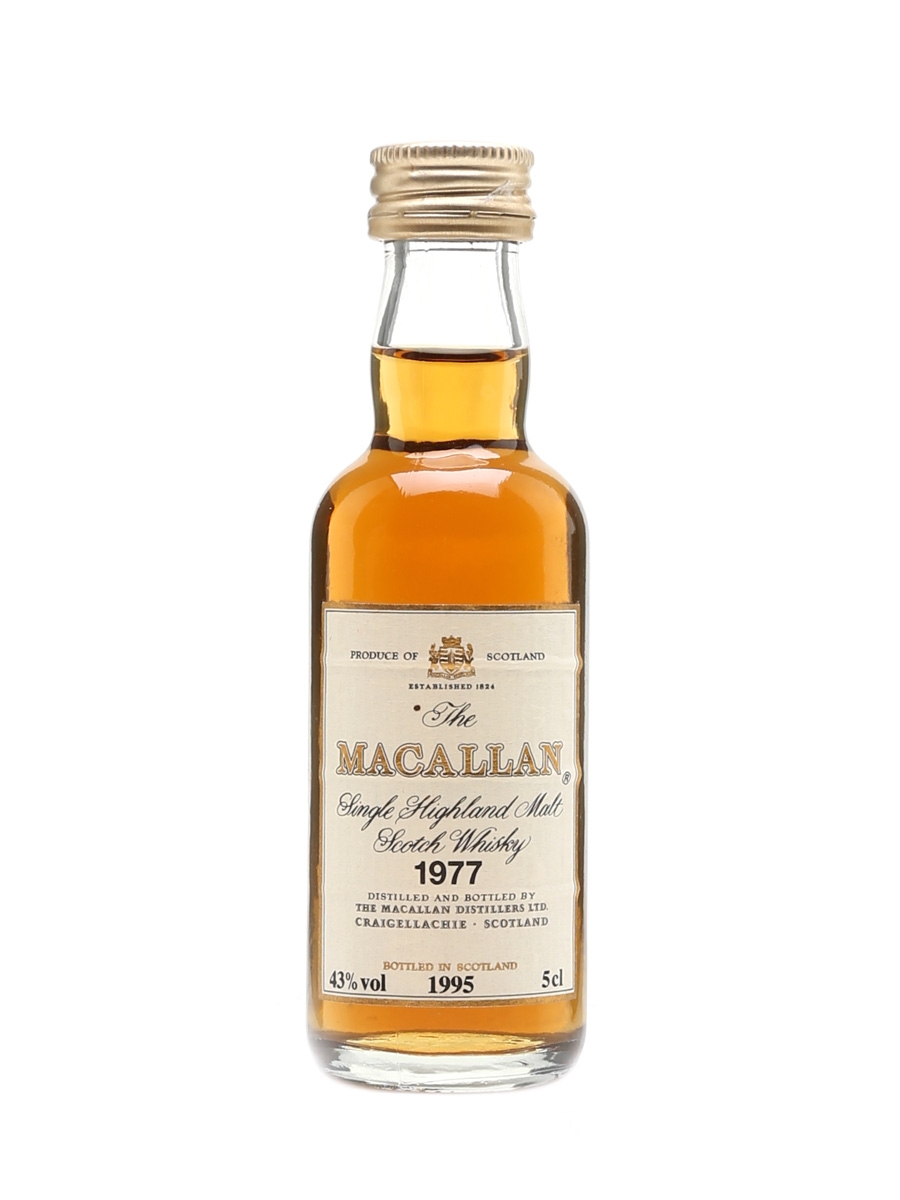 Macallan 1977 Bottled 1995 5cl / 43%