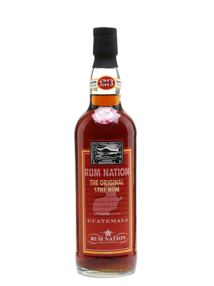 Rum Nation 23 Year Old Guatemala Rum Bottled 2005 70cl / 40%