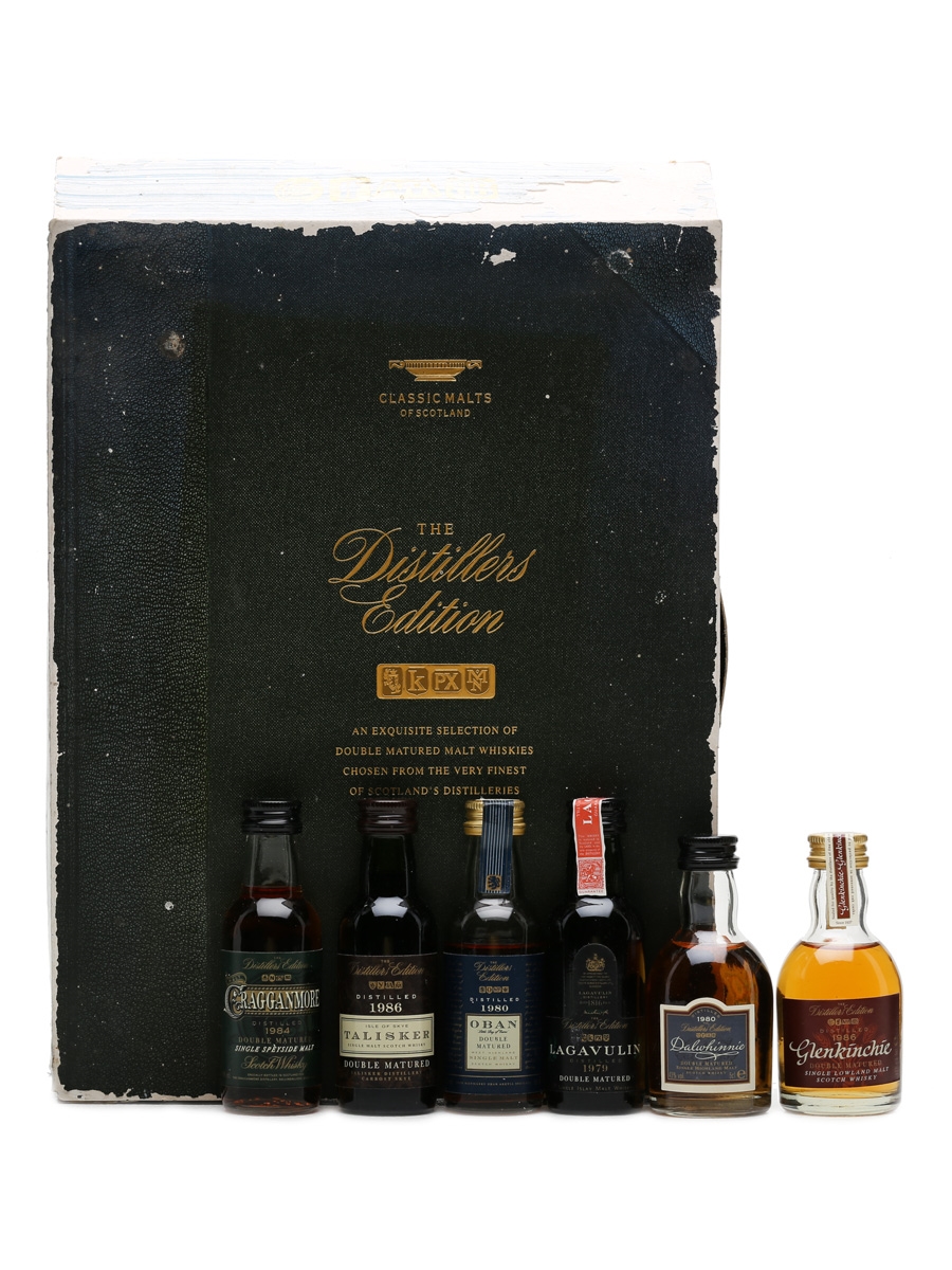 Classic Malts Distillery Edition Set inc. Lagavulin 1979 6 x Miniature