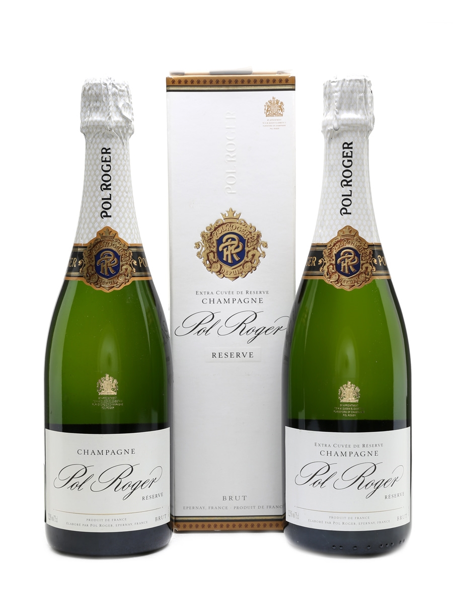 Pol Roger Brut Reserve 2 x 75cl / 12.5%