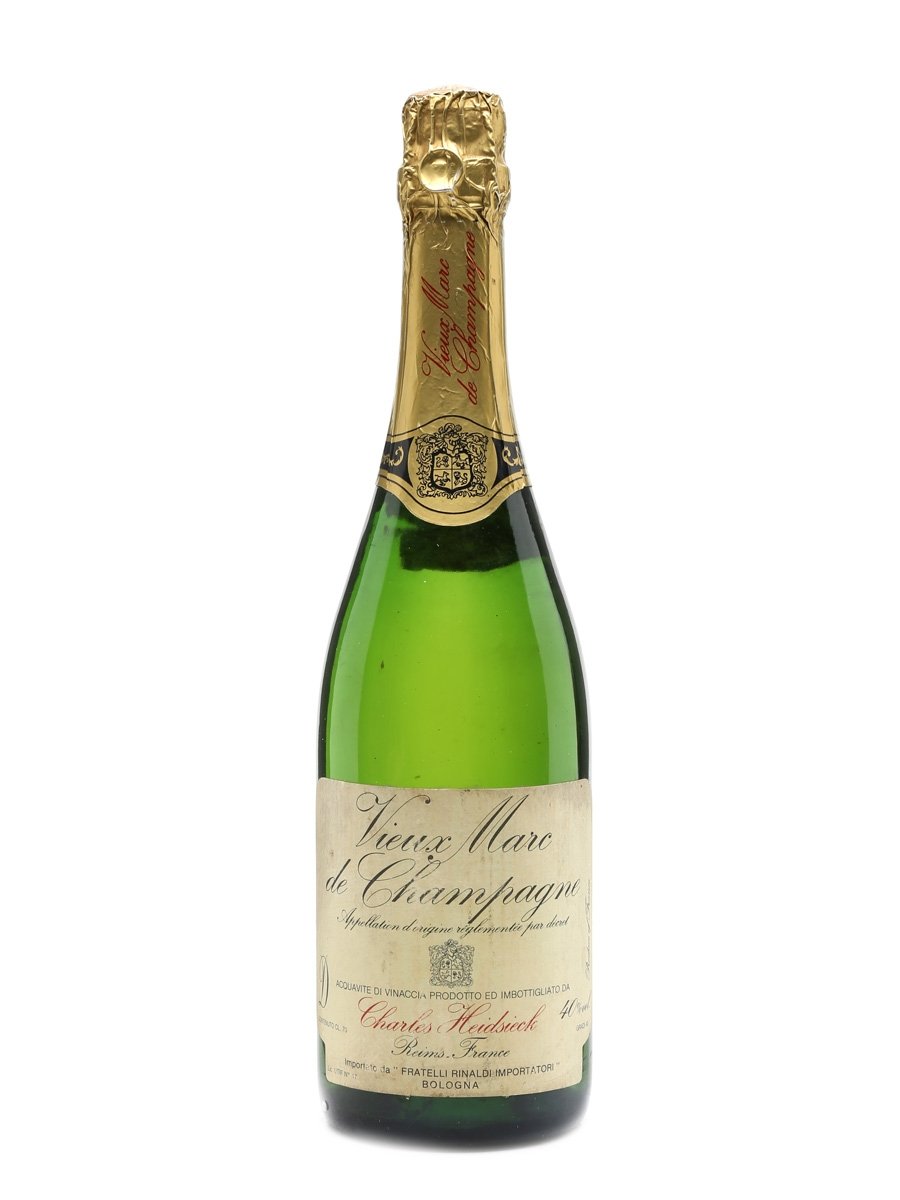 Charles Heidsieck Vieux Marc De Champagne Bottled 1970s - Rinaldi 70cl / 40%