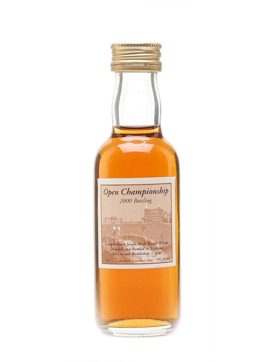 Campbeltown Open Championship 1993 Springbank 5cl / 59.2% ABV