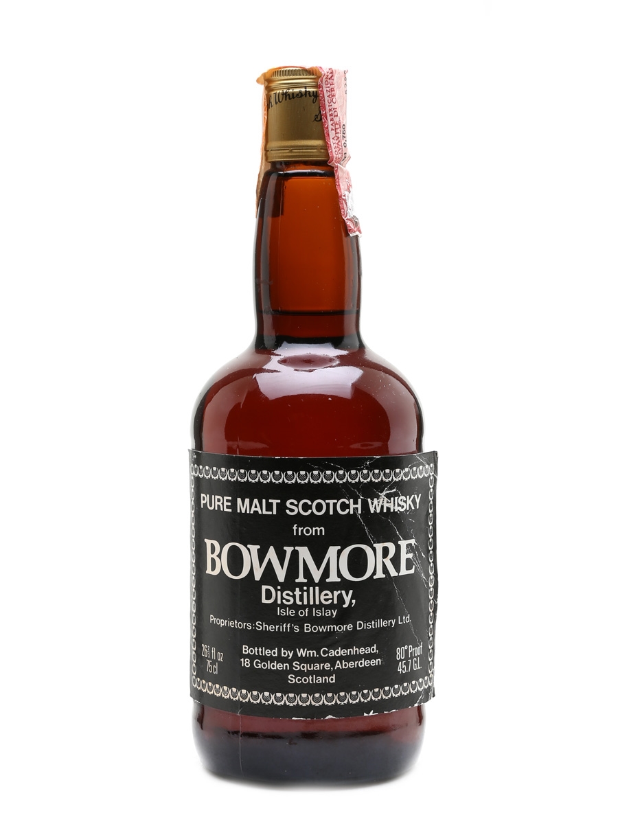 Bowmore Bottled 1970s - Cadenhead's 'Dumpy' 75cl / 45.7%