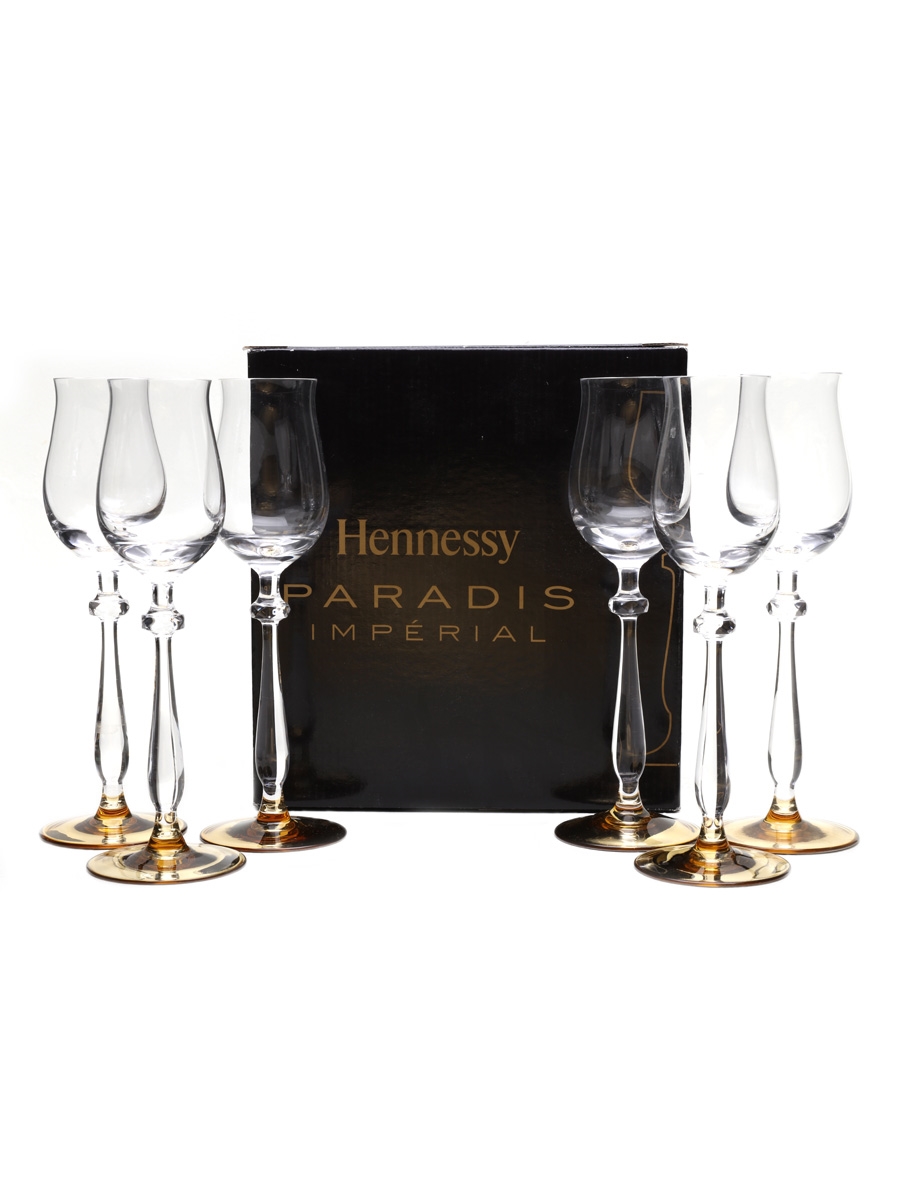 Hennessy Paradis Imperial Crystal Glasses 