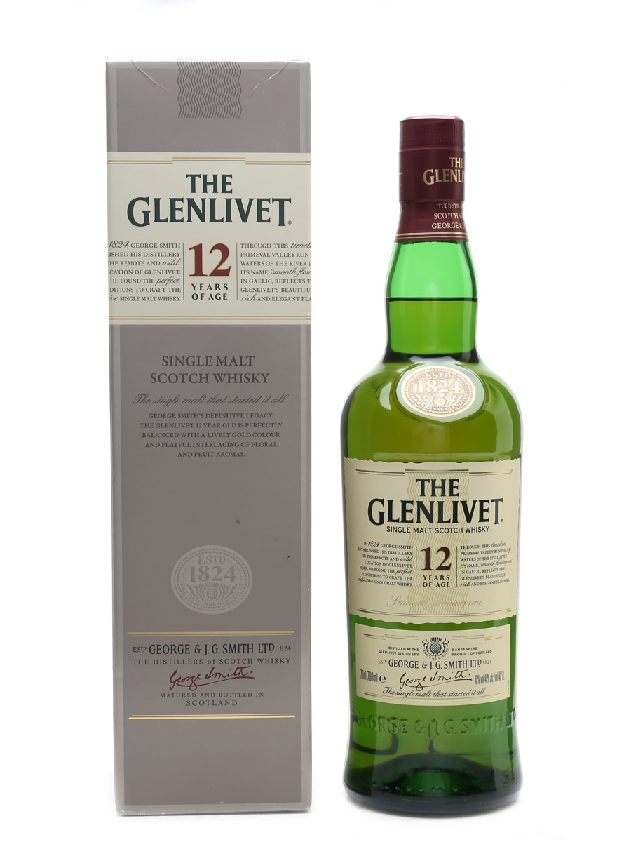 Glenlivet 12 Year Old Bottled 2012 70cl / 40%