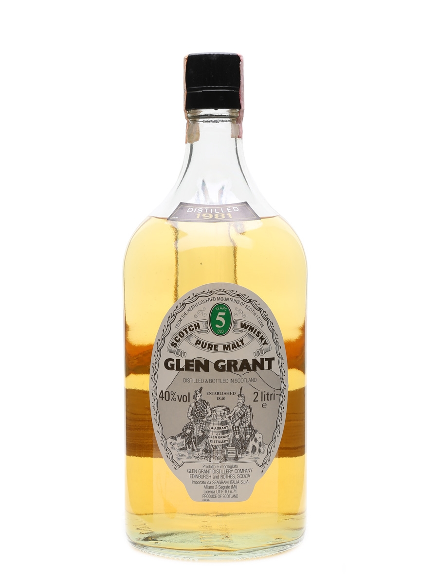 Glen Grant 1981 5 Year Old - Seagram Italia 200cl / 40%