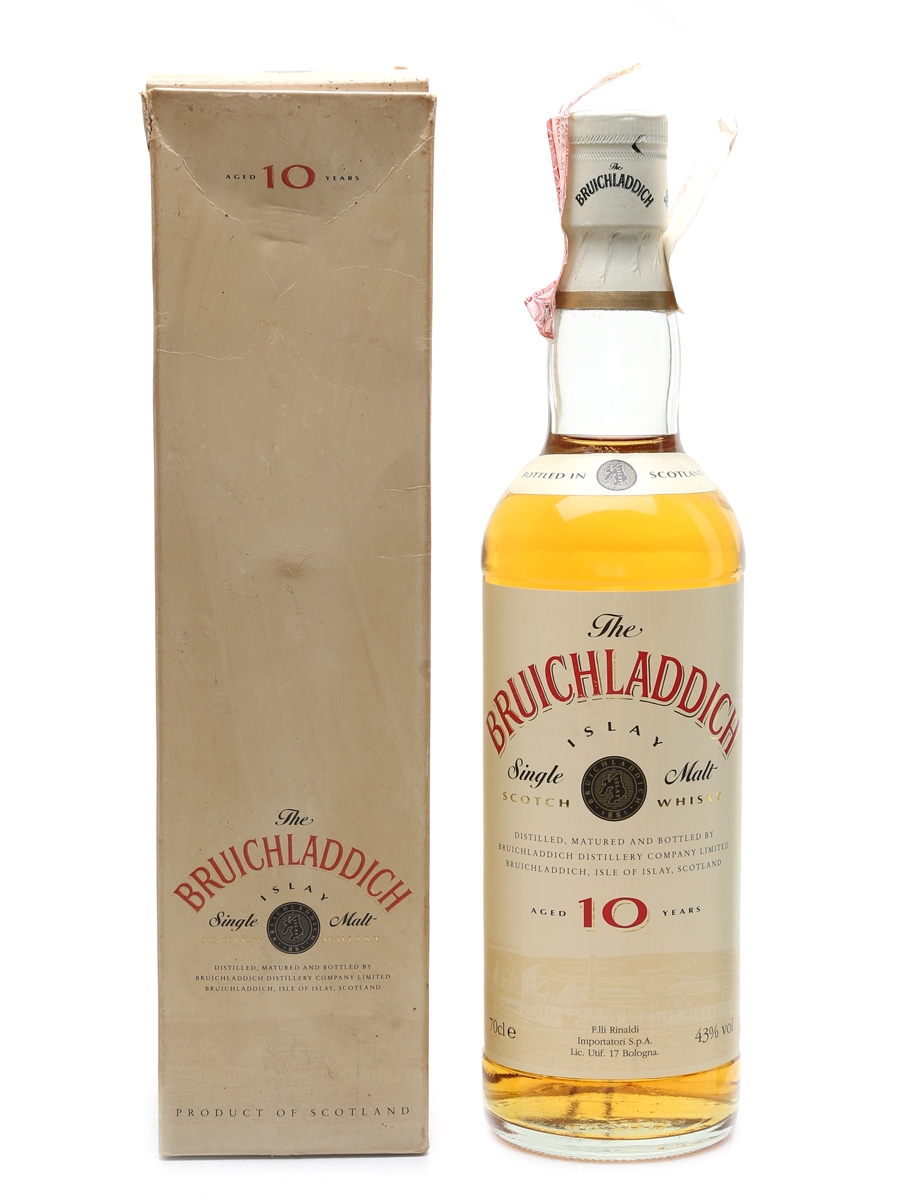 Bruichladdich 10 Year Old Bottled 1990s - Rinaldi 70cl / 43%