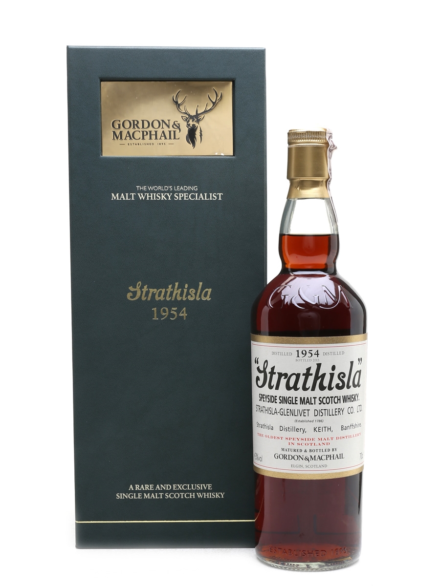 Strathisla 1954 Single Cask Bottled 2013 - Gordon & MacPhail 70cl / 43%