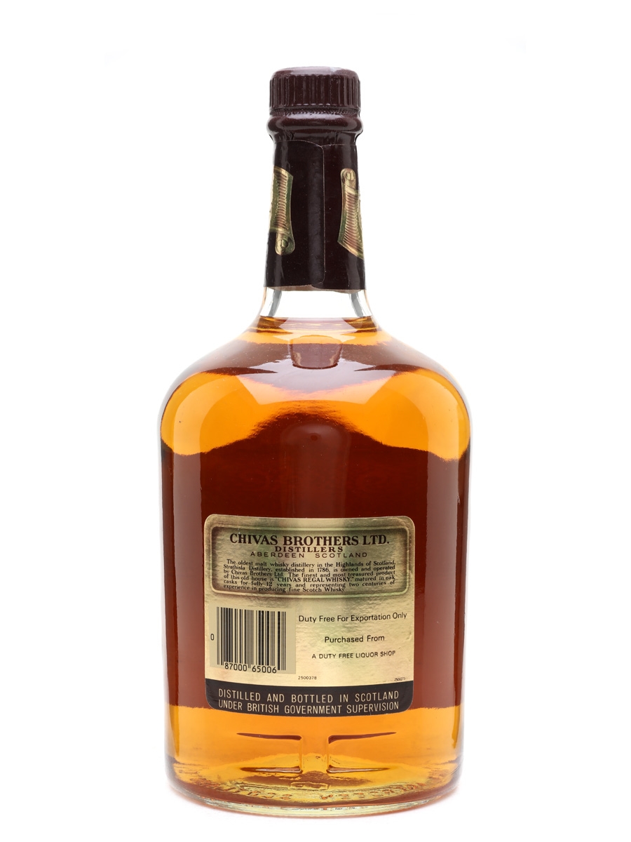 Chivas Regal 12 Year Old - Lot 30635 - Buy/Sell Blended