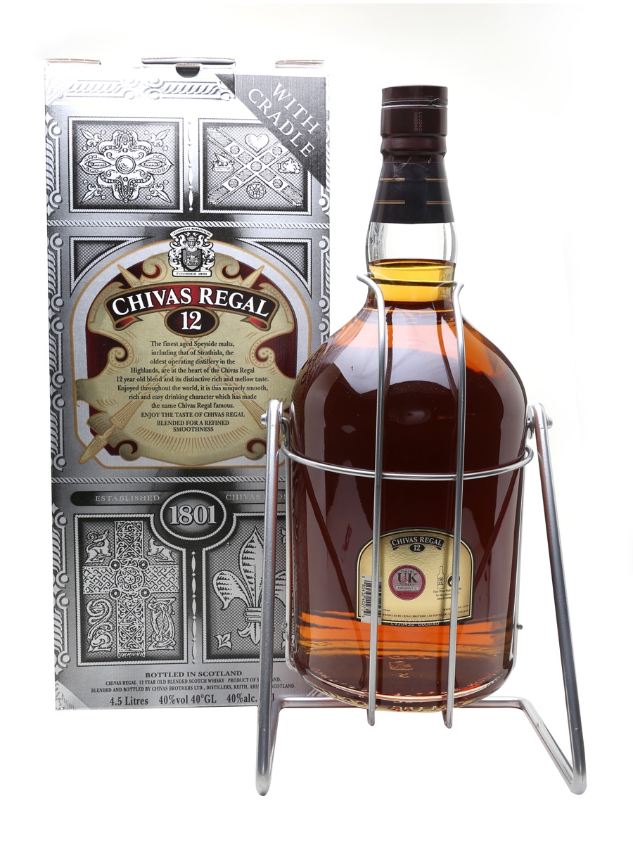 Chivas Regal 12 Yo Blended 4.5L With Cradle