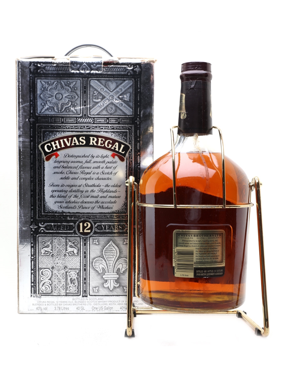 特大 CHIVAS REGAL 12年 3.78リットル ボックス付き Chivas Regal Scotch Whisky Magnum 12 Years Old 3,78 Litres