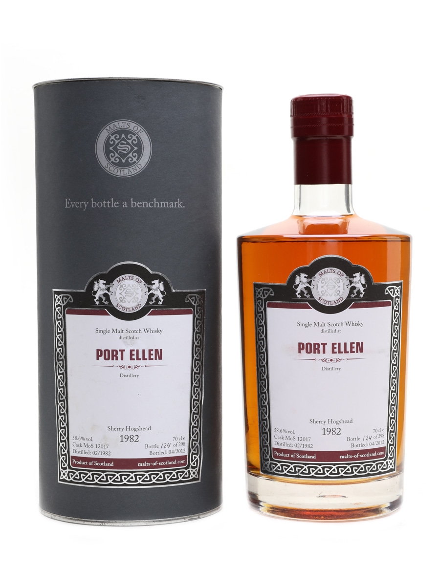Port Ellen 1982 Single Cask Bottled 2012 - Malts Of Scotland 70cl / 58.6%