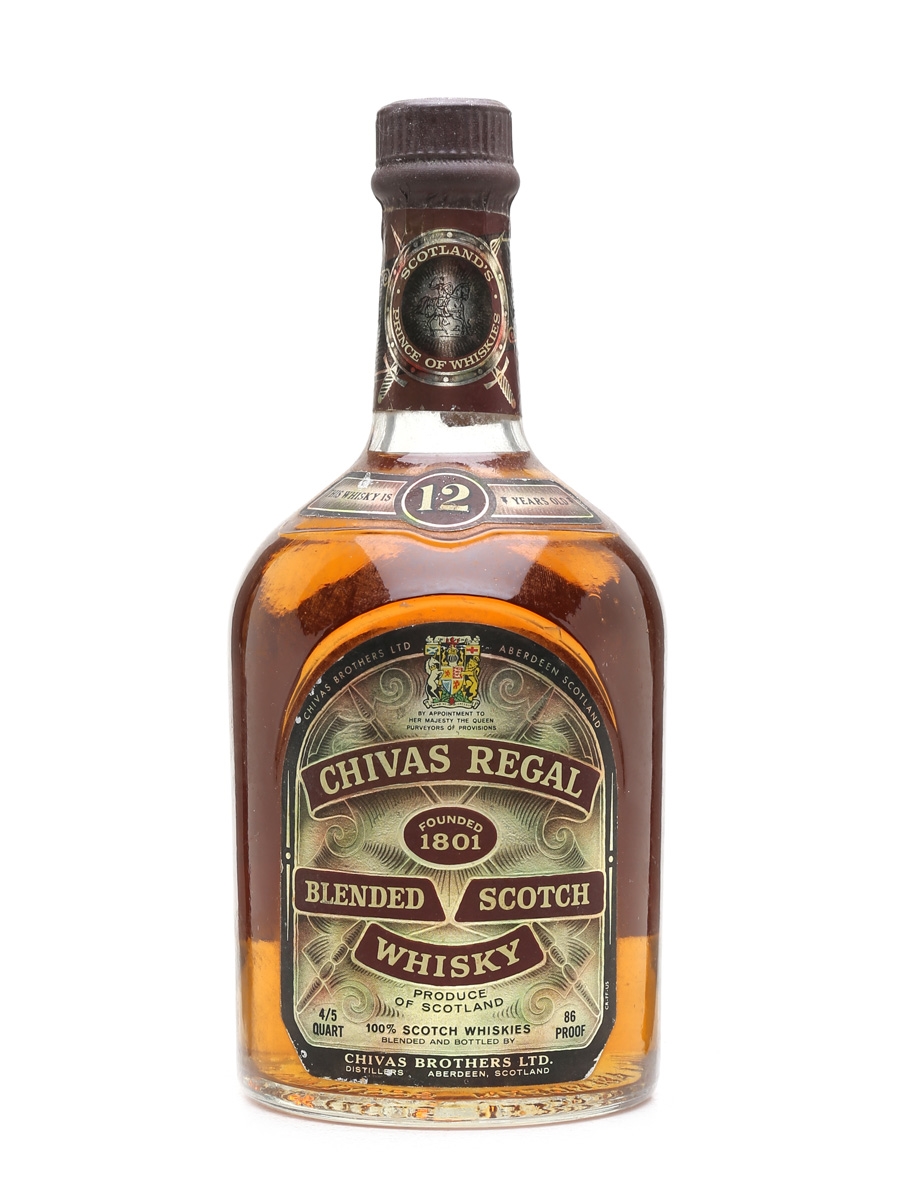 Chivas Regal 12 Year Old - Lot 32139 - Buy/Sell Blended