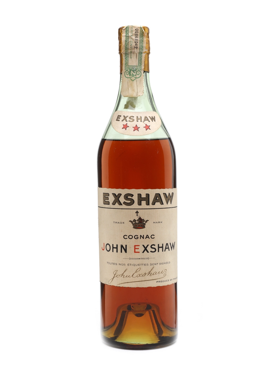 John Exshaw 3 Star - Lot 33918 - Buy/Sell Cognac Online