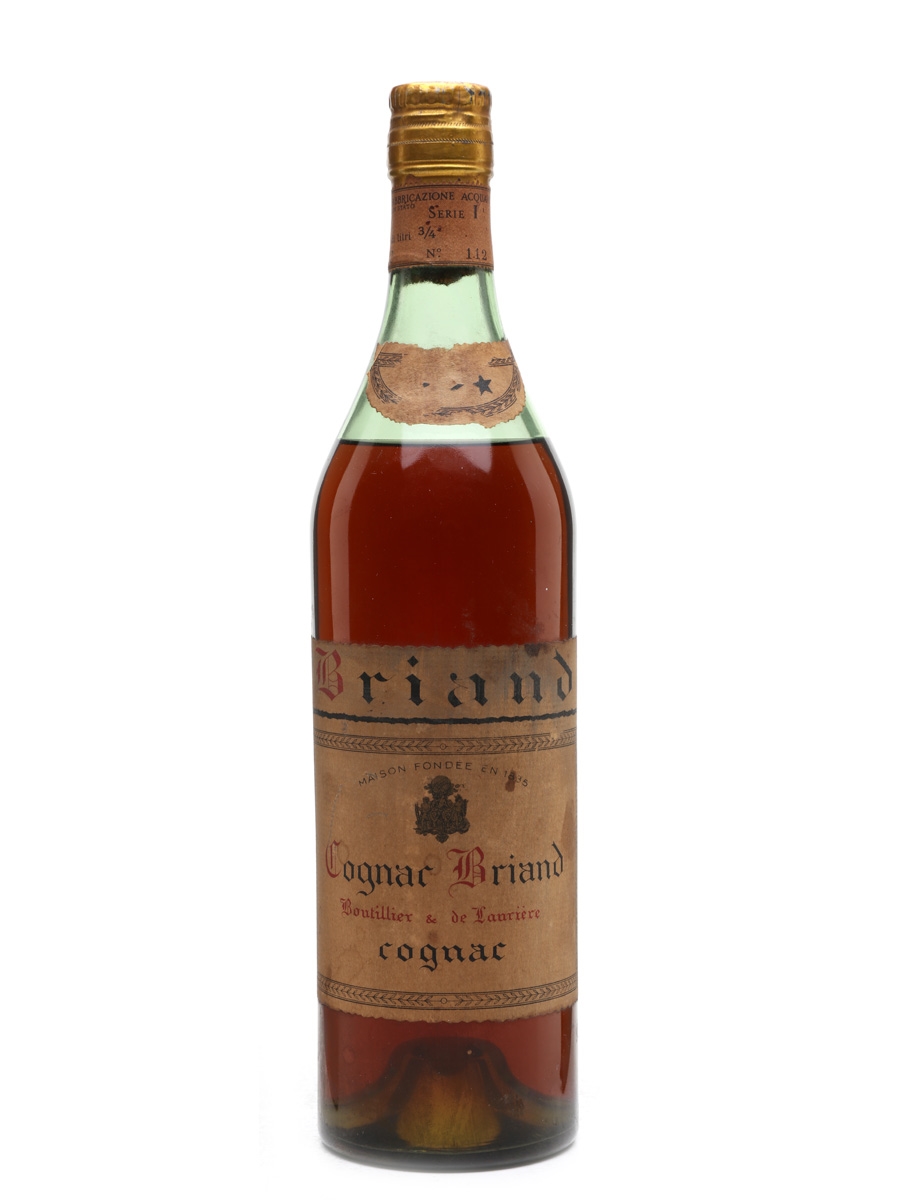 Briand 3 Star Cognac Bottled 1950s - Luigi Bosca 75cl / 40%