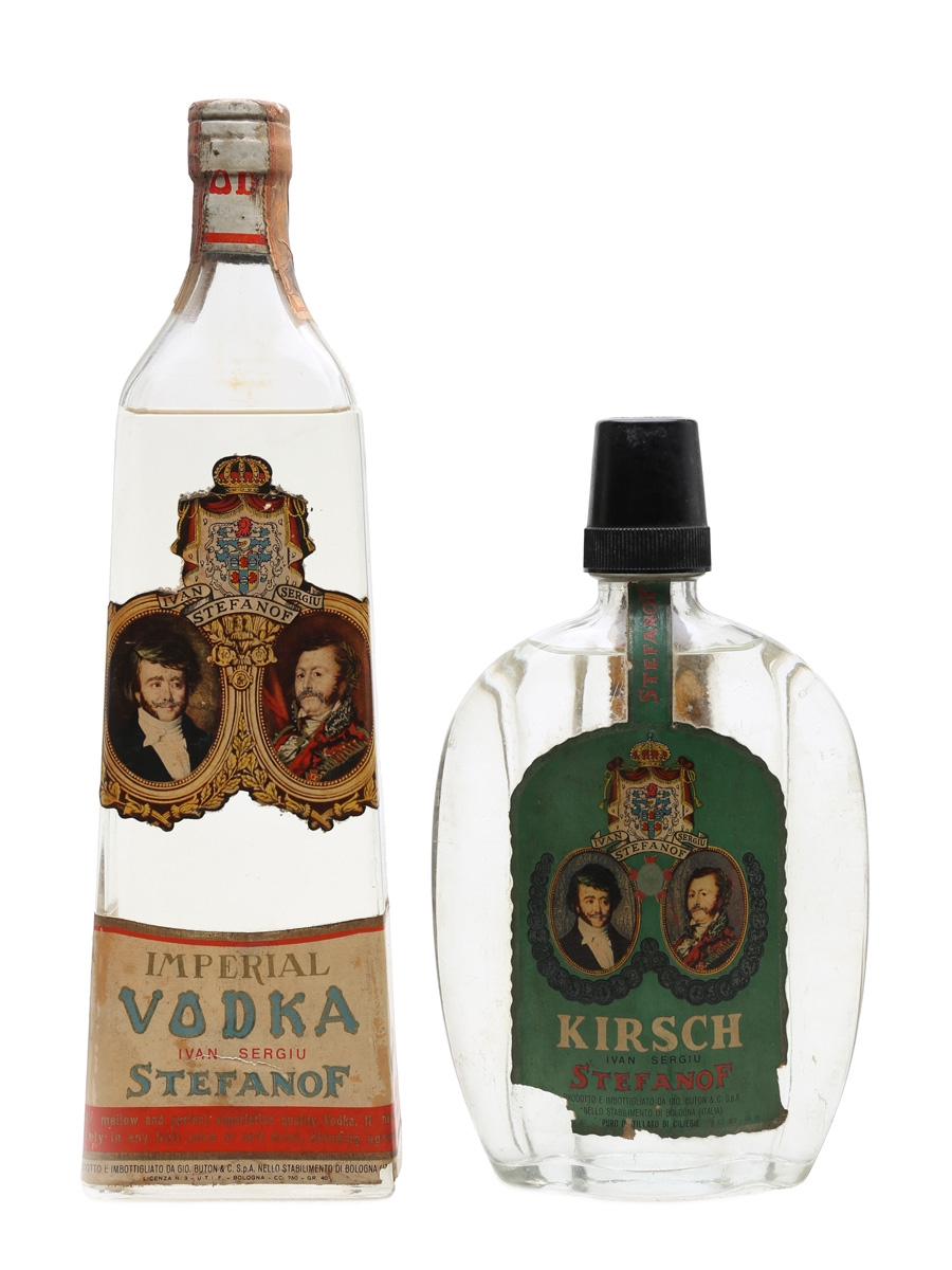 Stefanof Kirsch &amp; Vodka - Lot 30924 - Buy/Sell Spirits Online