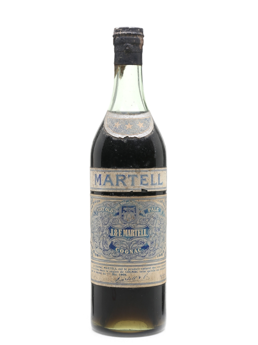 Martell 3 Star VOP Spring Cap Bottled Late 1930s 70cl / 40%