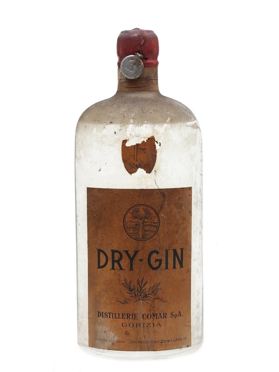 Comar Dry Gin Bottled 1950s 75cl / 45%