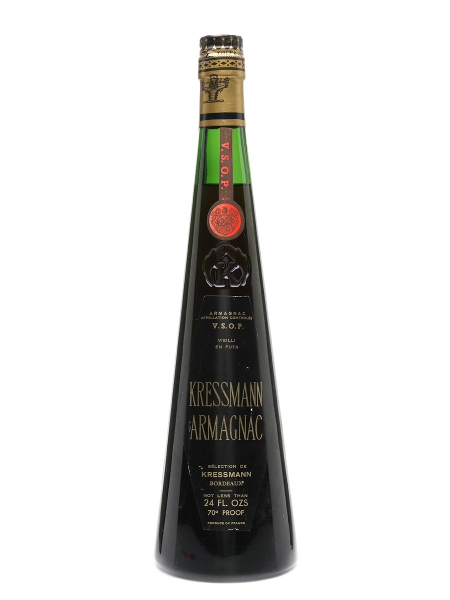 Kressmann VSOP Armagnac Bottled 1960 - 1970s 68cl / 40%