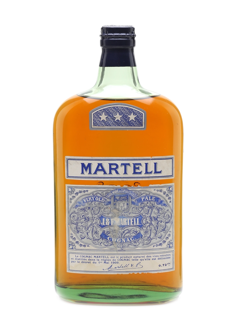 Martell 3 Star VOP Spring Cap Bottled 1950s 72cl