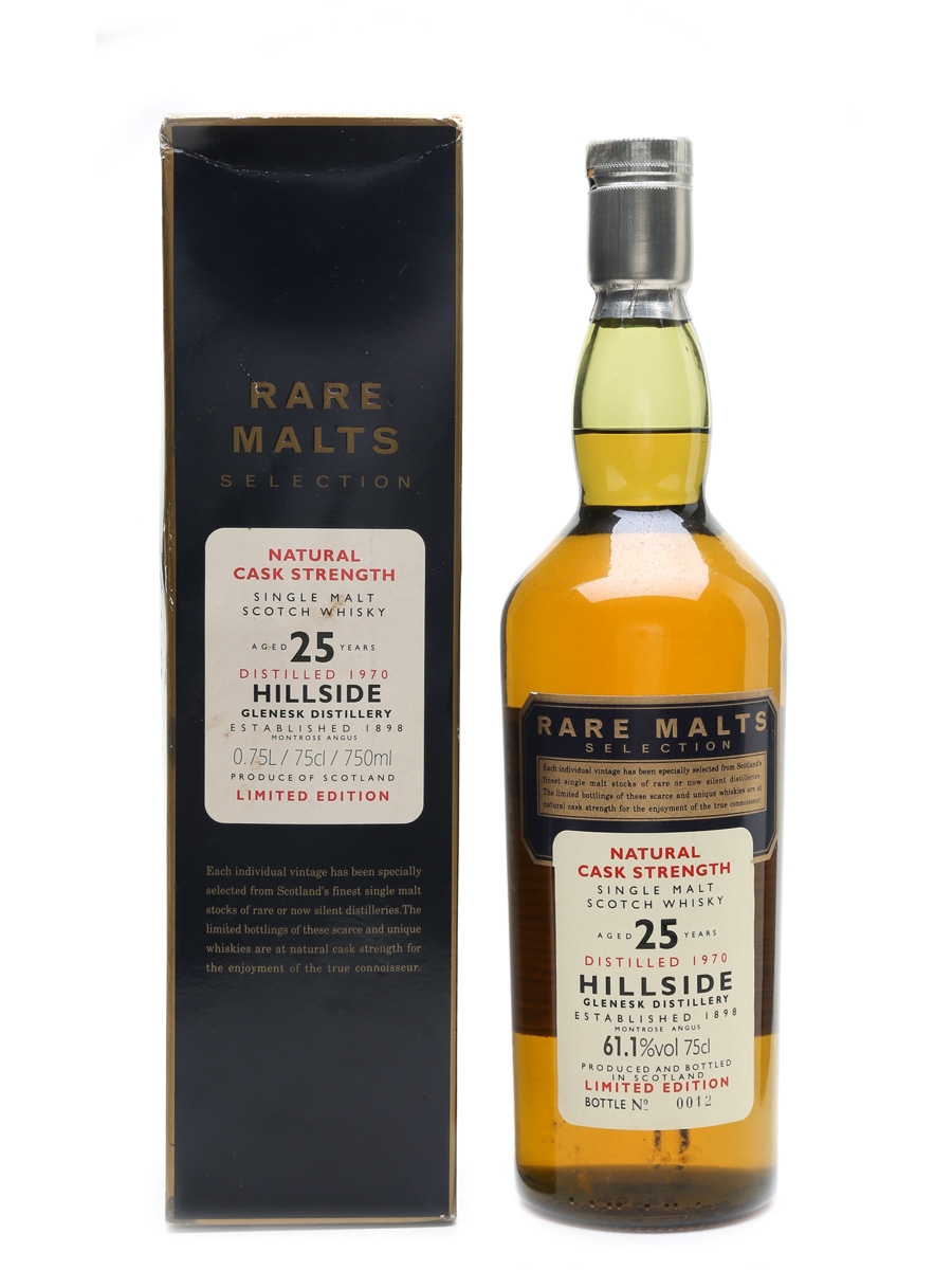 Hillside 1970 25 Year Old Rare Malts Selection 75cl / 61.1%