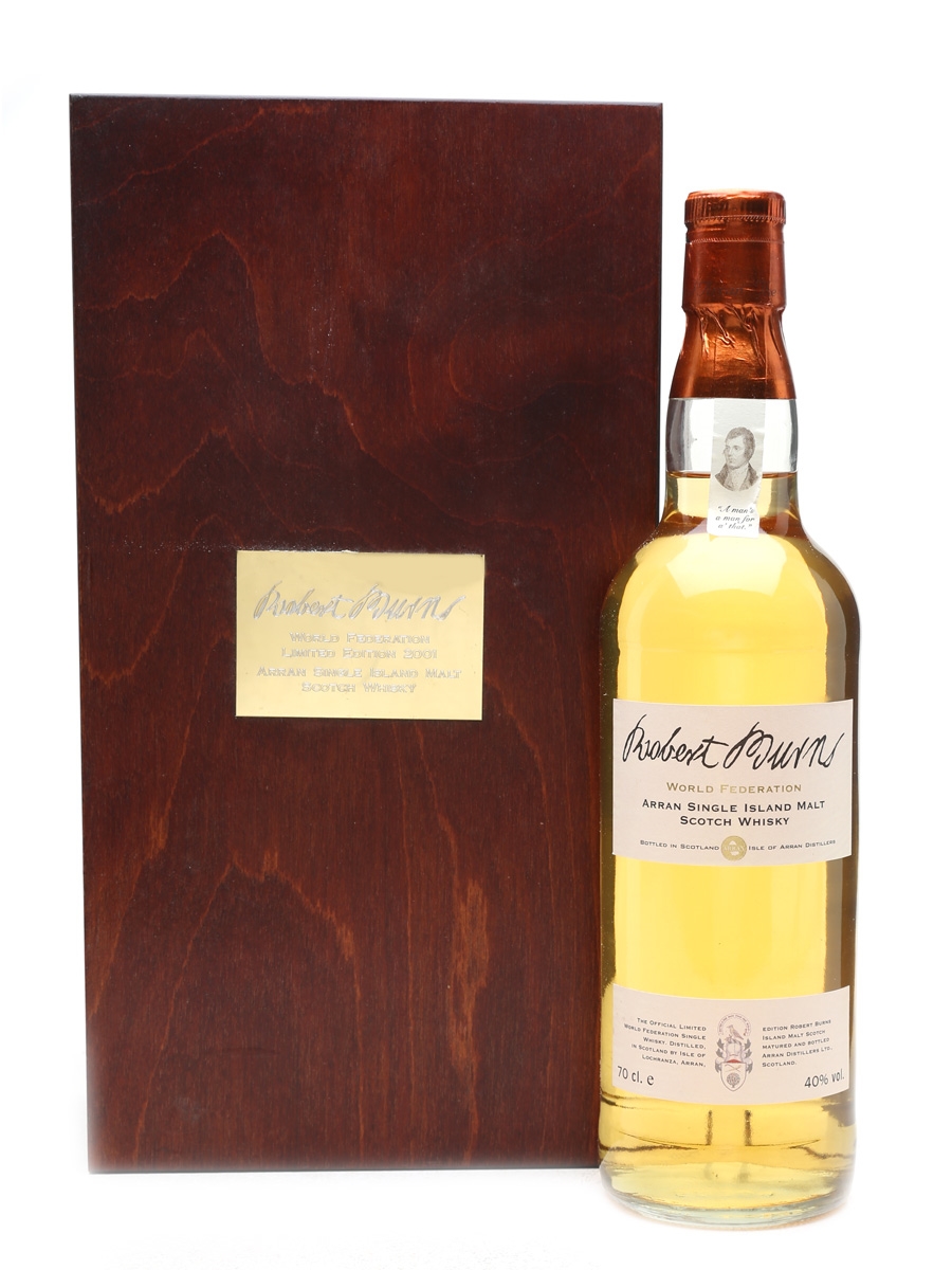 Arran Robert Burns 2001 World Federation 70cl / 40%