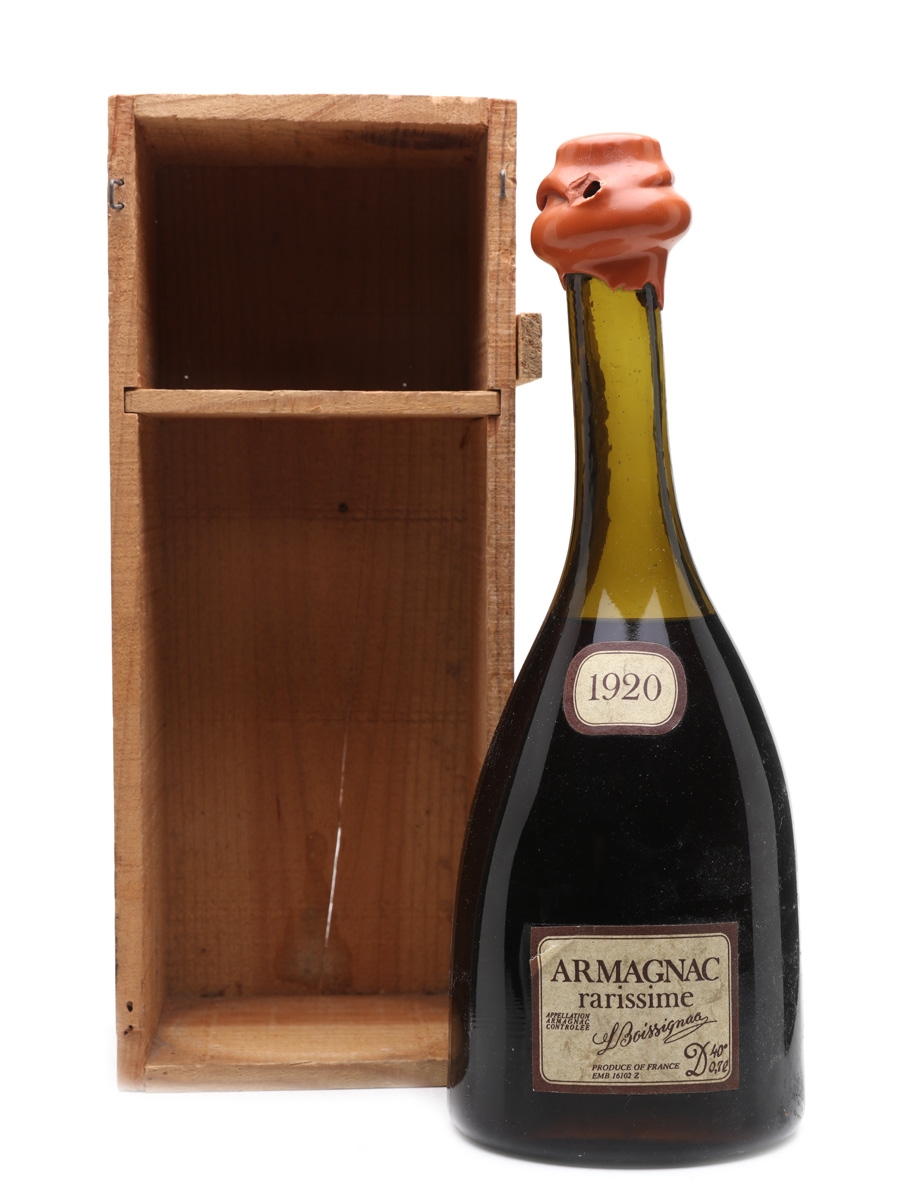 L Boissignac Armagnac 1920 Bottled 1960s 68cl / 40%