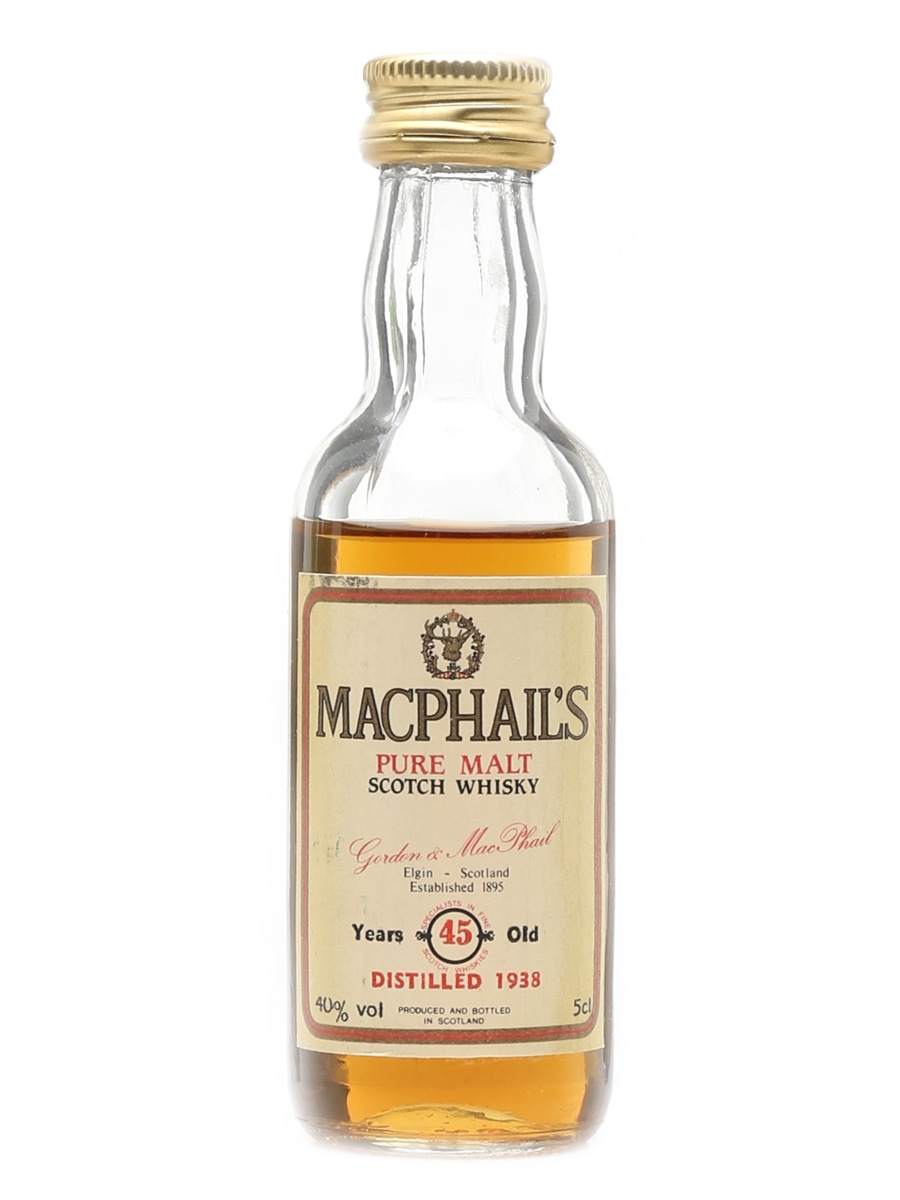MacPhail's 1938 45 Year Old - Gordon & MacPhail 5cl / 40%