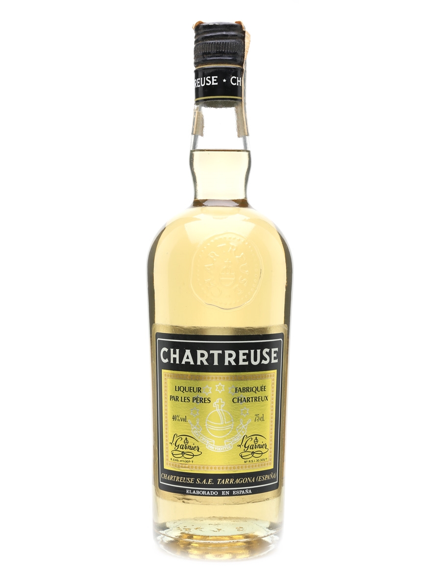 Chartreuse Yellow Bottled 1980s - Tarragona 75cl / 40%