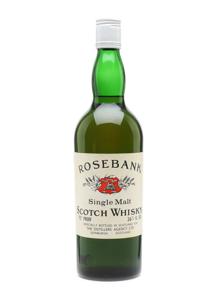 Rosebank Single Malt Bottled 1970s 75.7cl / 40%