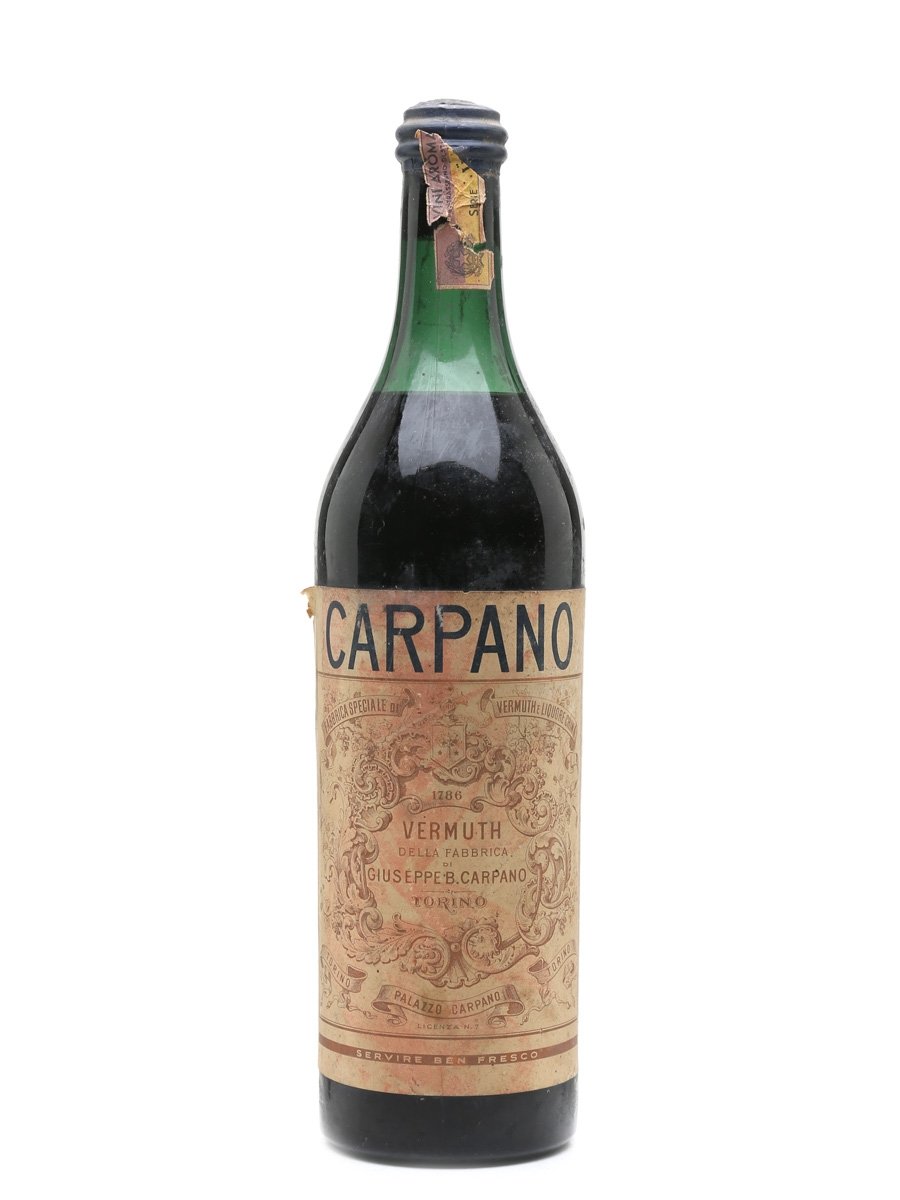 Carpano Vermouth - Lot 31831 - Buy/Sell Fortified & Vermouth Online